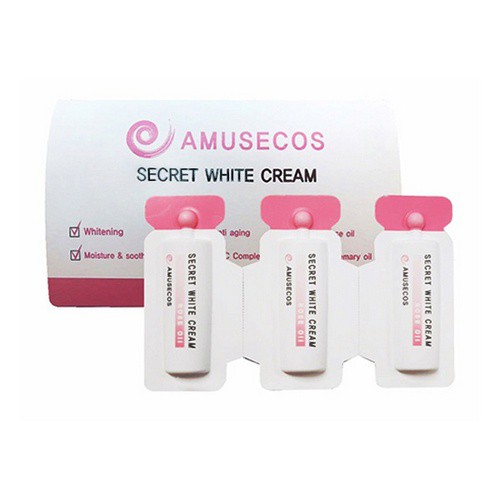 Dung Dịch Làm Hồng Se Khít Vùng Kín Amusecos Secret White Cream Rose Oil Review