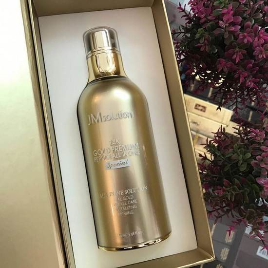 review tinh chất jm solution 24k gold premium peptide all in one special