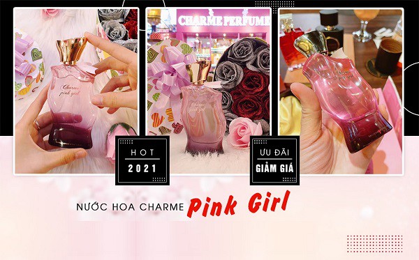 Nước hoa nữ Charme Pink Girl 75ml