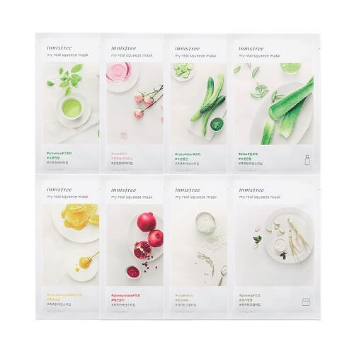 Mặt Nạ Giấy Innisfree My Real Squeeze Mask [HSD 8/2022]