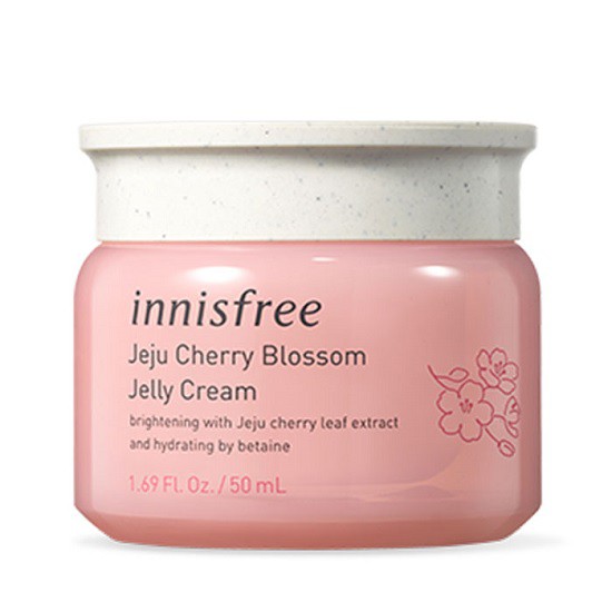 Kem Dưỡng Dạng Gel Chiết Xuất Lá Anh Đào Hoàng Gia Innisfree Jeju Cherry Blossom Jelly Cream 50ml