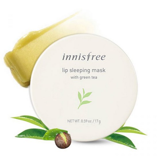 Mặt Nạ Ngủ Môi Innisfree Lip Sleeping Mask With Green Tea 17g