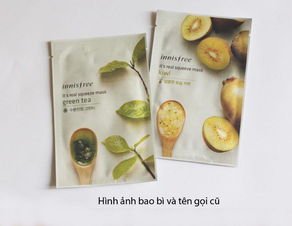 Mặt Nạ Giấy Innisfree My Real Squeeze Mask [HSD 8/2022]