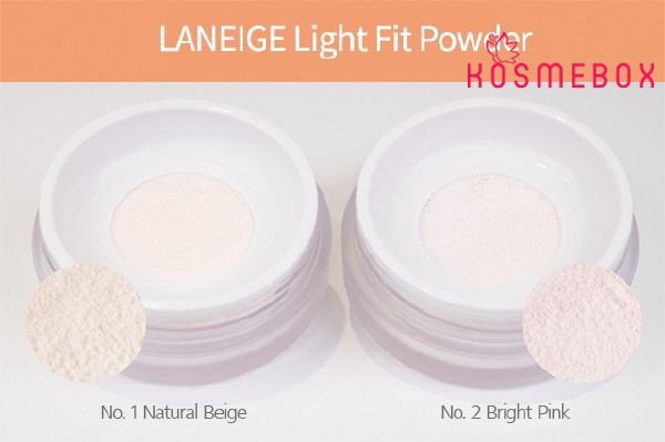 Phấn Phủ Dạng Bột Mịn Mượt, Mỏng Nhẹ Laneige Light Fit Powder 9.5g [HSD 5/2022]
