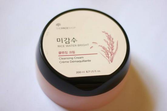Kem Tẩy Trang Sáng Da Gạo The Face Shop Rice Water Bright Cleansing Cream 200ml