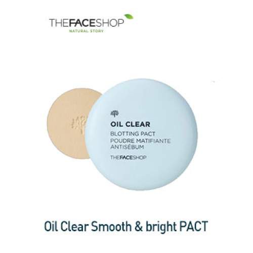 Phấn Phủ Nén Kiềm Dầu The Face Shop Oil Clear Blotting Pact 9g