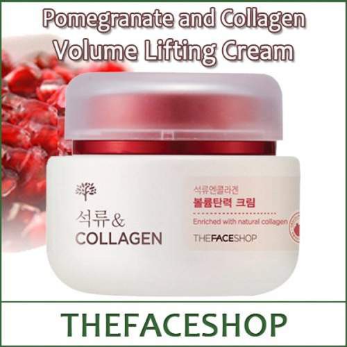 Kem Dưỡng Mắt Săn Chắc Da Và Chống Lão Hoá The Faceshop Pomegranate And Collagen Volume Lifting Eye Cream 50mL