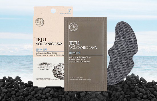 Miếng Lột Mụn Mũi Chiết Xuất Từ Tro Núi Lửa The Face Shop Jeju Volcanic Lava