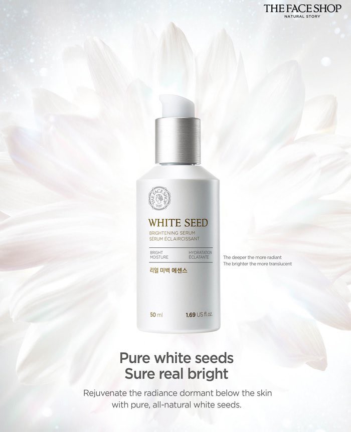 Tinh Chất Đặc Trị Làm Trắng Sáng Da The Face Shop White Seed Brightening Serum 50ml (Mới 2016)