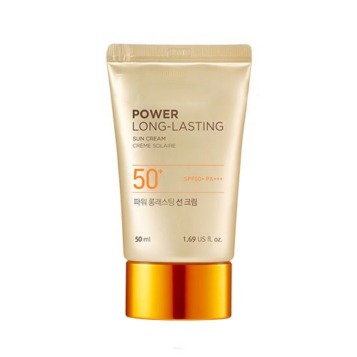 Kem Chống Nắng Lâu Trôi The Face Shop Natural Sun Eco Power Long Lasting Sun Cream SPF50+/PA+++ 50ml