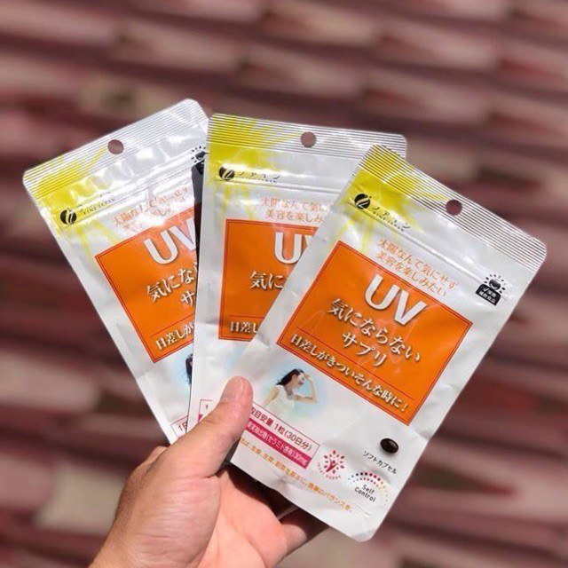 Viên Uống UV Care Plus Hỗ Trợ Chống Nắng Fine Japan Nhật Bản 30 Viên