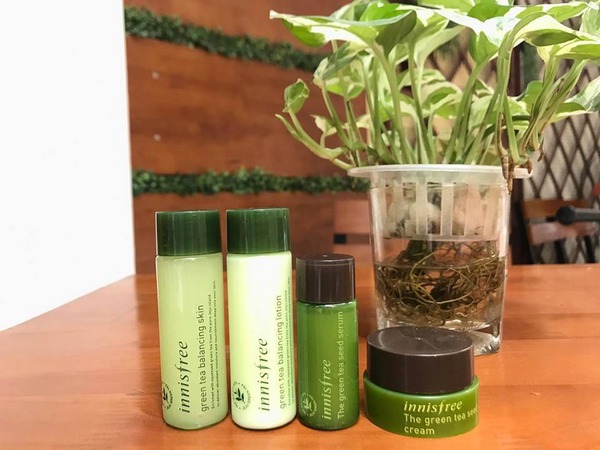 Bộ Kit Innisfree Trà Xanh Green Tea Special Kit Set