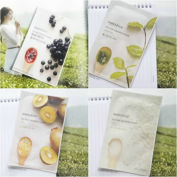 Mặt Nạ Innisfree It's Real Squeeze Mask