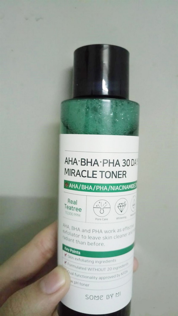 Nước Hoa Hồng Some By Mi AHA-BHA-PHA 30 Days Miracle Toner Review
