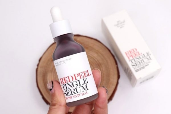 Review So Natural Red Peel Tingle Serum