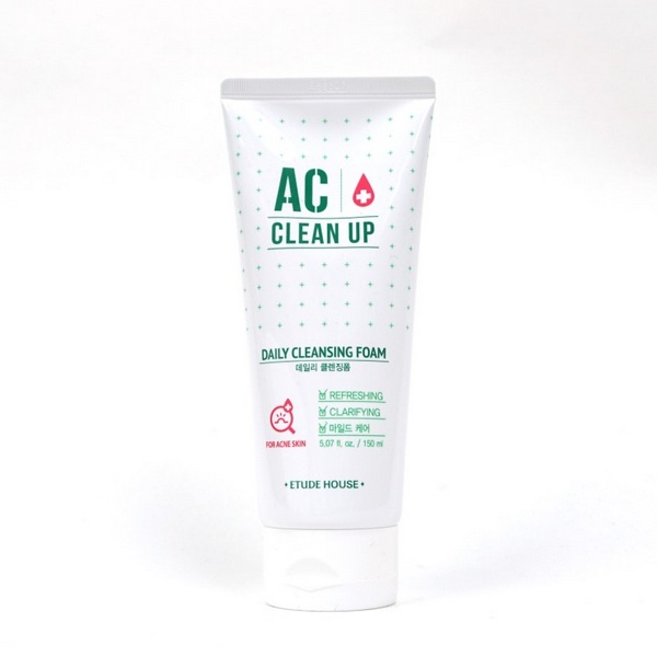 Etude House AC Clean Up Daily Acne Cleansing Foam