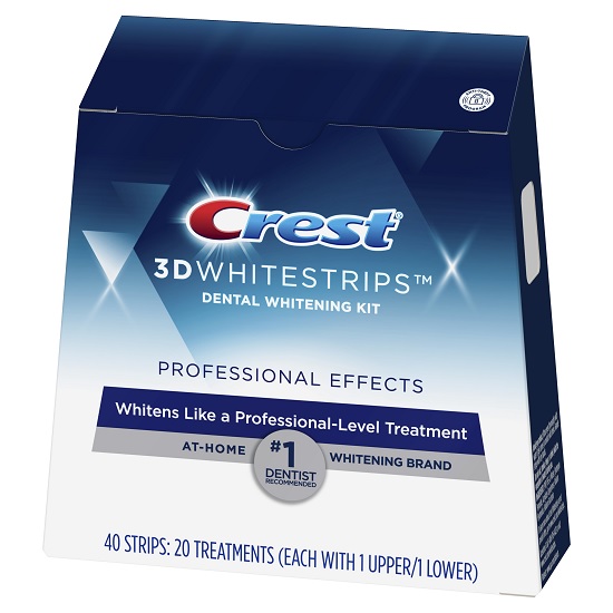 Hình ảnh thực tế Miếng Dán Trắng Răng Crest 3D White Strips Dental Whitening Kit