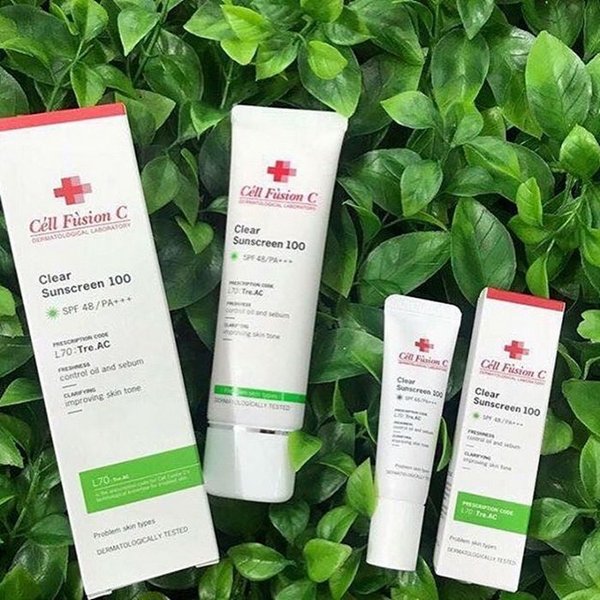 Kem Chống Nắng Cell Fusion C Clear Sunscreen 100 SPF 48+/PA+++ (10ml)