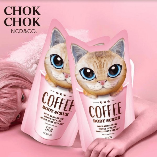 Tẩy Tế Bào Chết Toàn Thân Chok Chok Coffee Body Scrub 200g