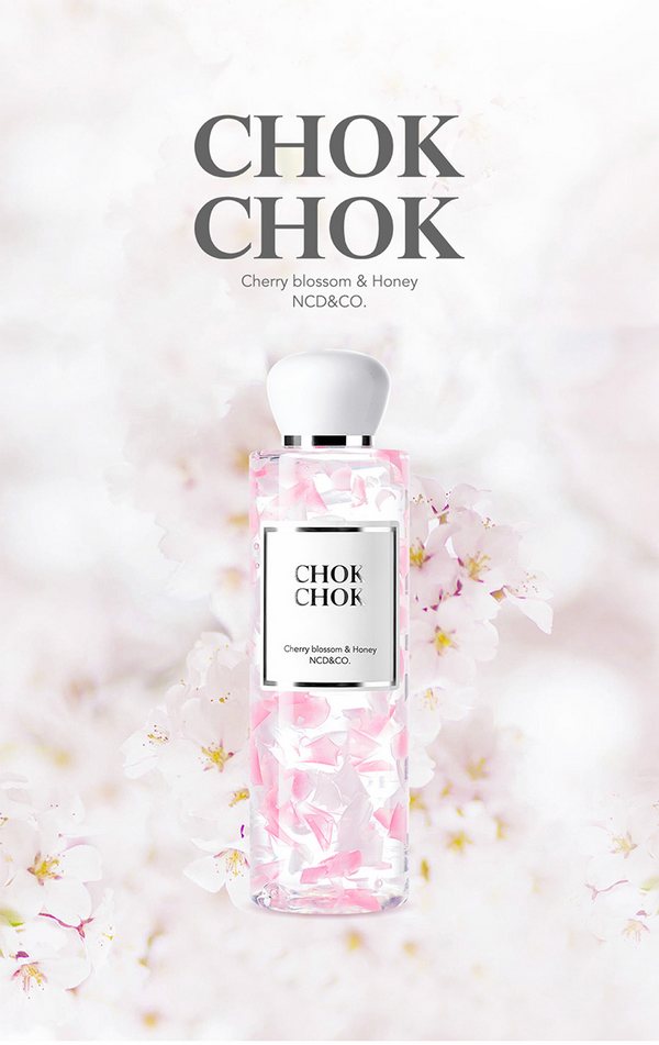 Sữa Tắm Dưỡng Da Trắng Sáng Mịn Màng Chok Chok Silk Cherry Bloosom & Honey Body Cleanser