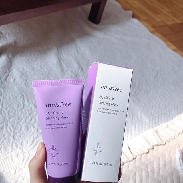 mặt nạ ngủ Innisfree Orchid Sleeping Mask 80ml