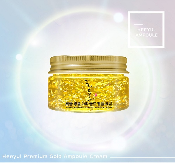 Kem Dưỡng Tinh Thể Vàng 24K Lebelage Heeyul Premium 24k Gold Ampoule Cream (25ml x 2 Hũ)