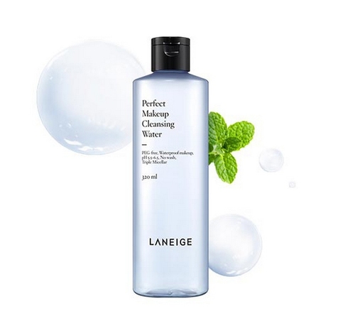 Review Nước Tẩy Trang Dưỡng Ẩm Và Làm Sạch Sâu Laneige Perfect Makeup Cleansing Water 320ml