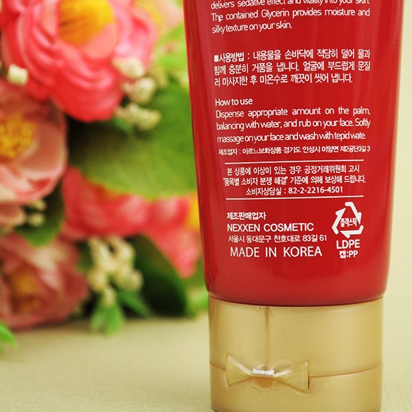 Sữa Rửa Mặt Hồng Sâm Đỏ My Gold Korea Red Ginseng Foam Cleansing