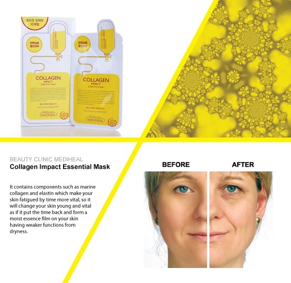 Mặt Nạ Ngăn Ngừa Lão Hóa Da Collagen Impact Essential Mask EX