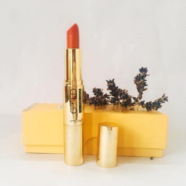 Son Nhung Lì 2 Đầu Kết Hợp Bền Màu đến 8 Giờ Mini Garden Gold 2 In 1 Matte Lipstick