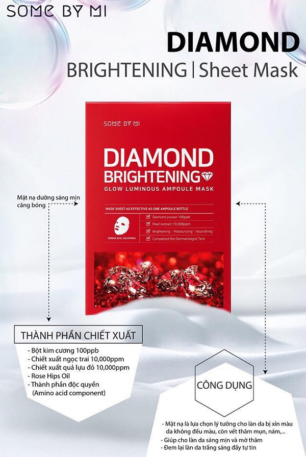 Diamond Brightening Glow Luminous Ampoule Mask