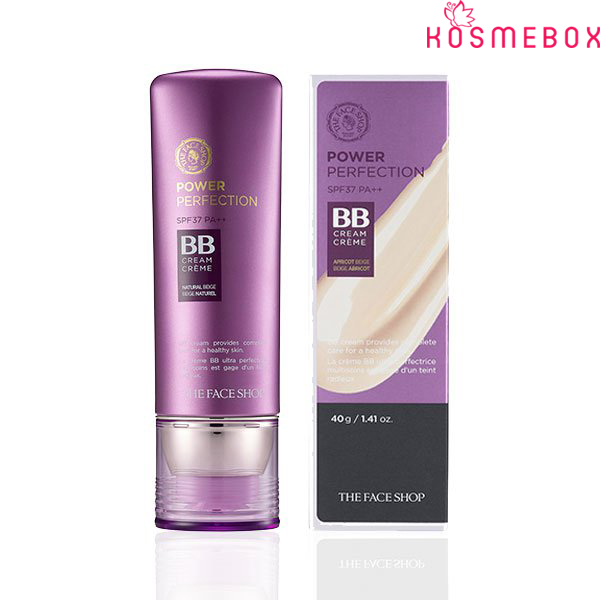 Review Kem BB The Face Shop BB Cream Power Perfection SPF37+ PA++ 20ml