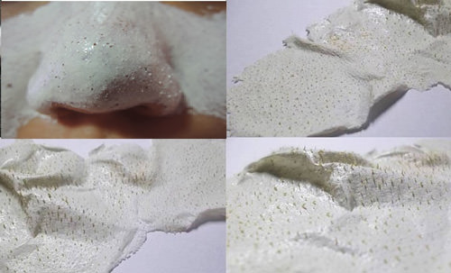 Mặt Nạ Lột Mụn Mũi The Face Shop Jeju Volcanic Lava Peel-Off Clay Nose Mask 