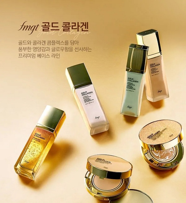 Kem Lót Cao Cấp Làm Sáng Hồng Da Và Chống Lão Hoá The Face Shop Gold Collagen Luxury Base 40ml