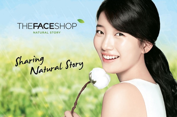 Gương mặt đại diện Kem Chống Nắng Lâu Trôi The Face Shop Natural Sun Eco Power Long Lasting Sun Cream SPF50+/PA+++ 50ml
