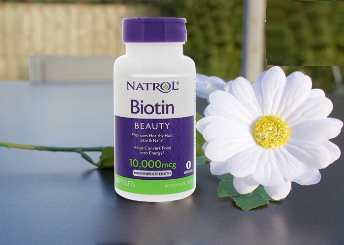 Hình ảnh thực tế Viên Uống Hỗ Trợ Mọc Tóc Natrol Biotin 10000mcg 100 viên