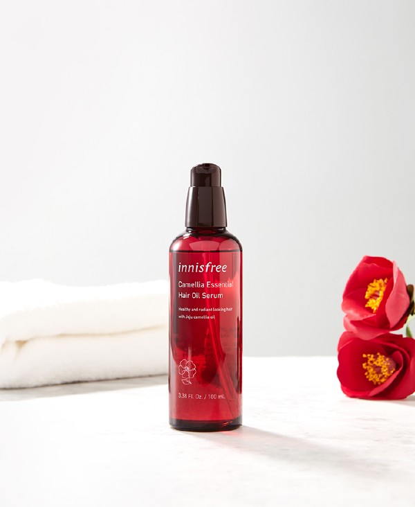 Tinh Dầu Dưỡng Tóc Mềm Mượt Chắc Khỏe Innisfree Camellia Essential Hair Oil Serum 100ml
